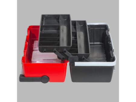 allit Boîte à outils McPlus Alu  C  18, PP, rouge/noir