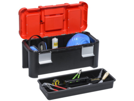 allit Boîte à outils McPlus Alu  C  25, PP, rouge/noir
