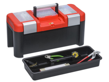 allit Boîte à outils McPlus Alu  C  25, PP, rouge/noir
