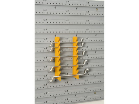allit Râtelier porte-clés plates 'StorePlus Flex P 8', jaune