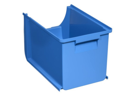 allit Bac à bec ProfiPlus Box 4H, en PP, bleu