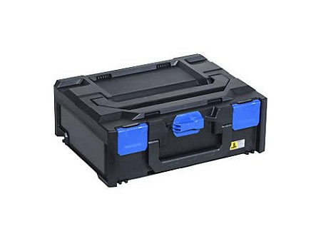 allit Boîte de rangement EuroPlus MetaBox 145, noir/bleu