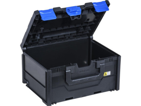 allit Boîte de rangement EuroPlus MetaBox 215, noir/bleu