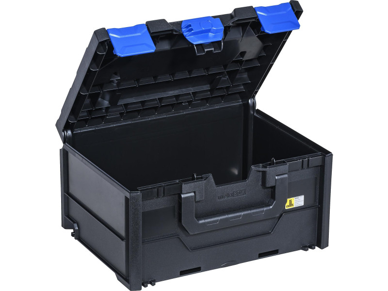 allit Boîte de rangement EuroPlus MetaBox 215, noir/bleu