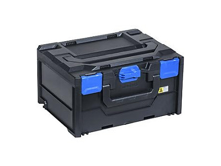 allit Boîte de rangement EuroPlus MetaBox 215, noir/bleu