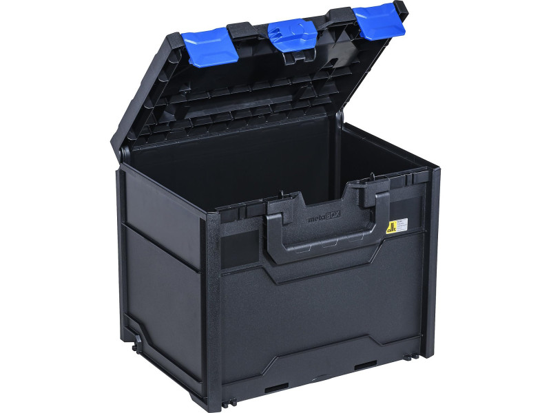 allit Boîte de rangement EuroPlus MetaBox 340, noir/bleu