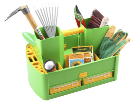 allit Boîte à outils de jardiage GardenAid  W  19/62, vert/