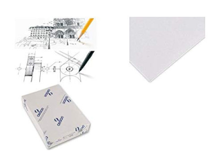 CANSON Papier Bristol, 500 x 650 mm, 180 g/m2, blanc