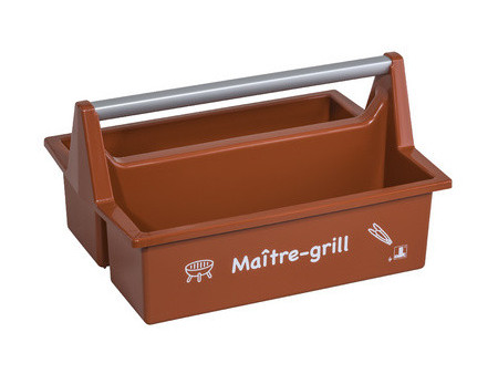 allit Caisse de transport McPlus Carry 'Maître-grill', brun