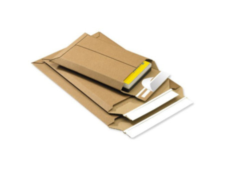 smartboxpro Pochettes d'expédition, en carton ondulé marron,