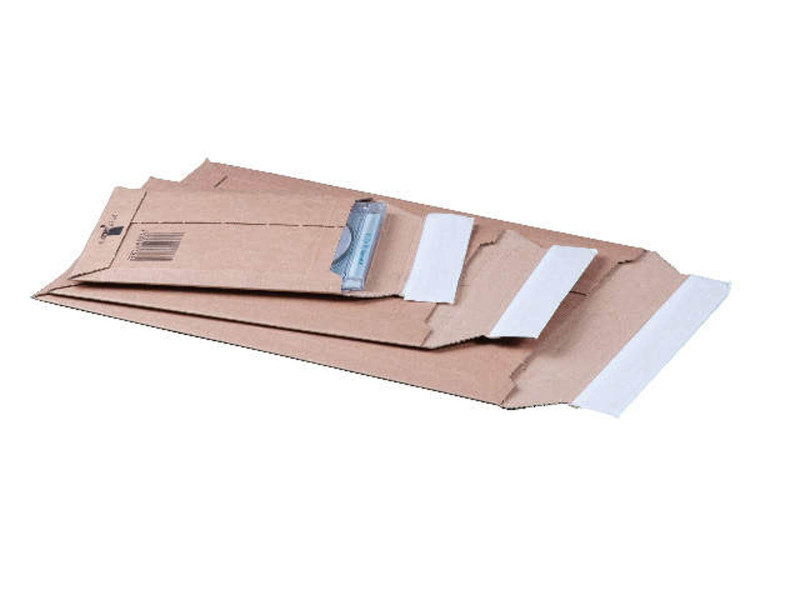 smartboxpro Pochettes d'expédition, en carton ondulé marron,