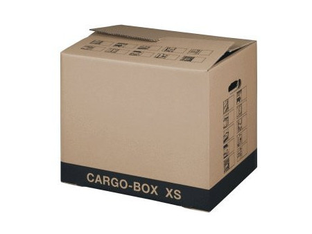 smartboxpro Cartons de déménagement 'CARGO-BOX XS', marron