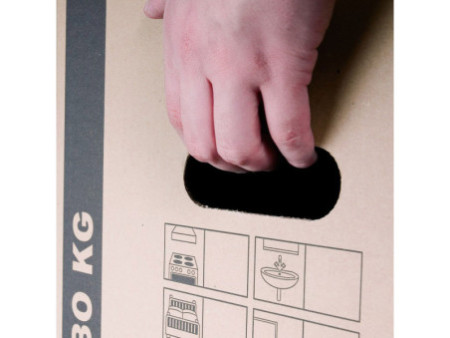 smartboxpro Carton de déménagement 'CARGO-BOX-PLUS S',marron