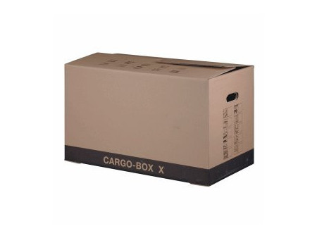 smartboxpro Carton de déménagement 'CARGO-BOX X', marron