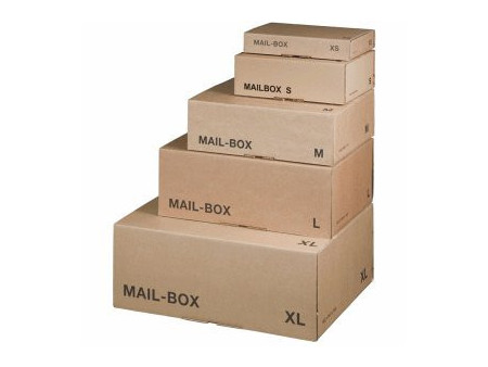 smartboxpro Carton d'expédition MAIL BOX, taille: XL, marron