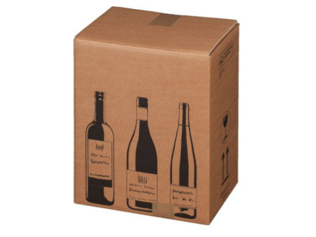 smartboxpro Cartons d'expédition pour 3 bouteilles