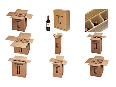 smartboxpro Cartons d'expédition pour 6 bouteilles