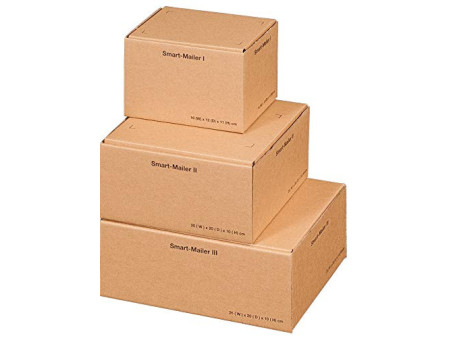 smartboxpro Carton d'expédition 'Smart Mailer', petit, brun
