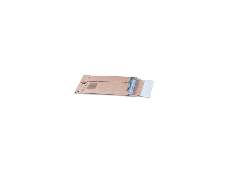 smartboxpro Pochette d'expédition, en carton ondulé marron,