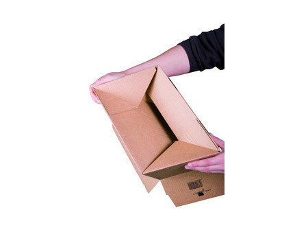 smartboxpro Carton à fond automatique, A4+, autocollant