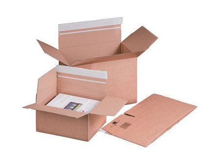 smartboxpro Carton à fond automatique, A4+, autocollant