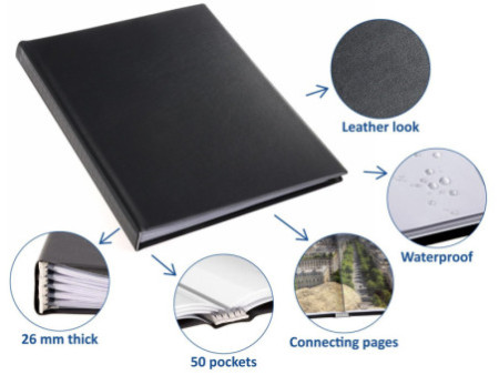 rillstab Protège-documents 'Original', A4, 50 pochettes