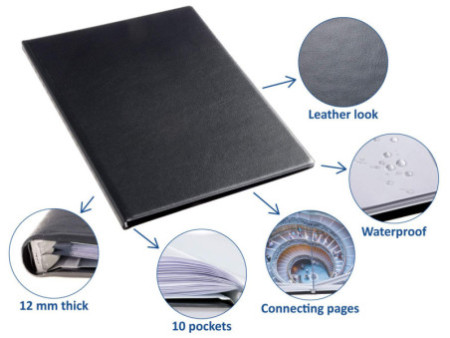rillstab Protège-documents 'Original', A5, 10 pochettes