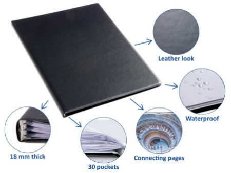 rillstab Protège-documents 'Original', A5, 30 pochettes