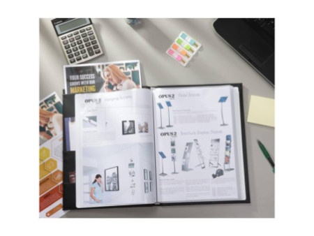 rillstab Protège-documents 'Ambassadeur', 10 pochettes, noir