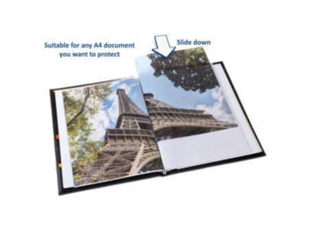 rillstab Protège-documents 'Ambassadeur', 10 pochettes, noir