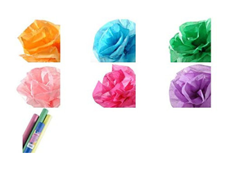 CANSON Papier de soie, 0,5 x 5,0 m, 20 g/m, rose bonbon
