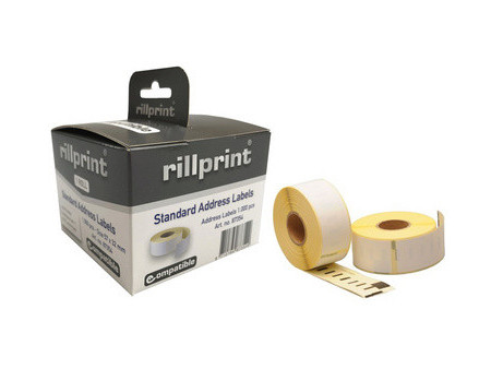 rillstab Rouleau d'étiquettes, 104 x 158 mm, blanc