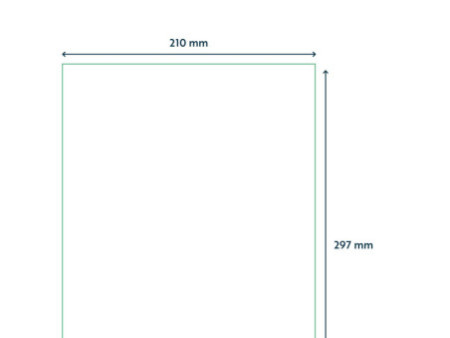 rillprint Etiquette universelle, 210 x 297 mm, blanc