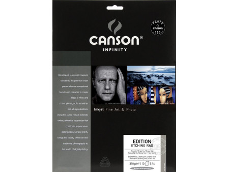 CANSON INFINITY Papier photo Edition Etching Rag, 310 g/m2,
