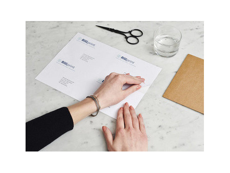 rillprint Étiquette universelle, 210 x 148 mm, blanc