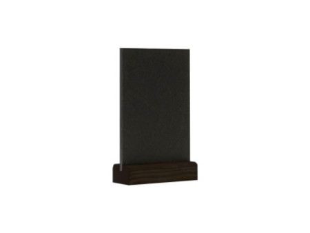 EUROPEL Ardoise de table, A6 portrait, noir