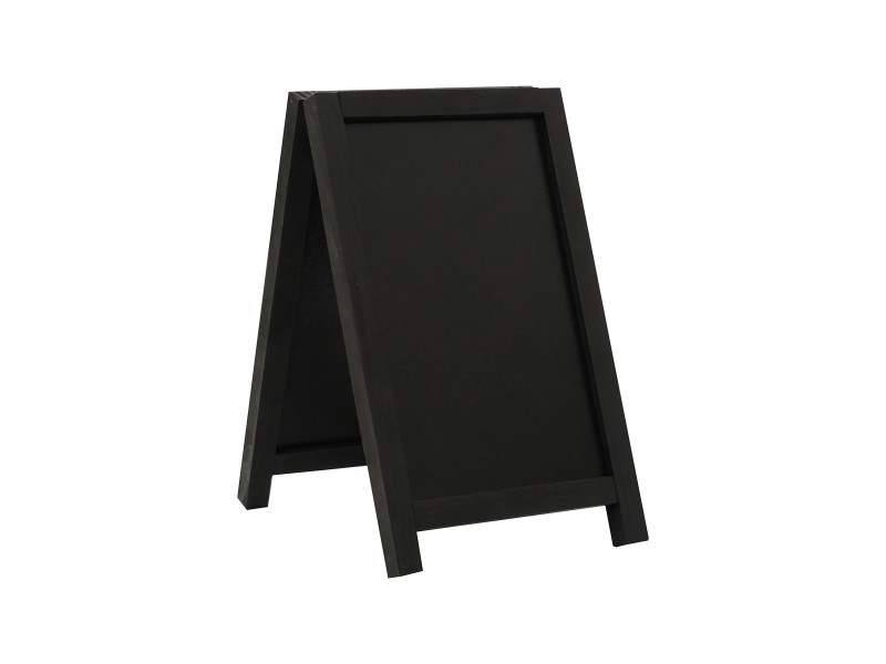 EUROPEL Ardoise de table, mini, noir
