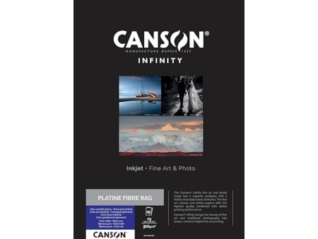 CANSON INFINITY Papier photo 'Platine Fibre Rag', 310 g/m2,
