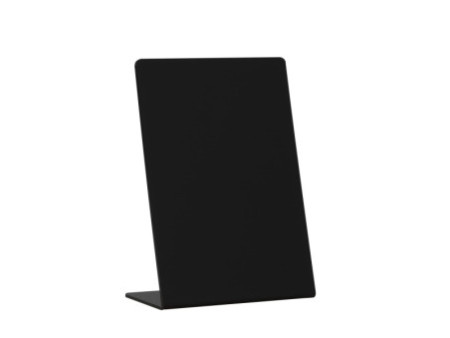 EUROPEL Ardoise de table L-Standard, A6, noir