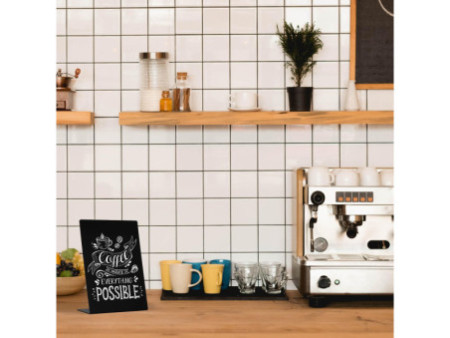 EUROPEL Ardoise de table L-Standard, A5, noir