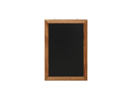 EUROPEL Ardoise avec cadre en bois, 420 x 600 mm, naturel