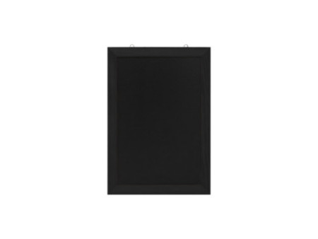 EUROPEL Ardoise avec cadre en bois, 420 x 600 mm, noir