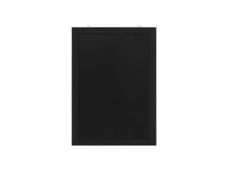 EUROPEL Ardoise avec cadre en bois, 500 x 700 mm, noir