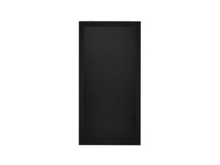 EUROPEL Ardoise avec cadre en bois, 500 x 1.000 mm, noir