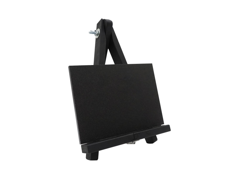 EUROPEL Ardoise de table mini avec chevalet, noir