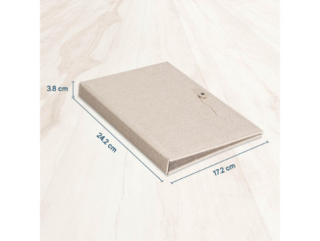 EUROPEL Protège-menu LIN, A5, beige