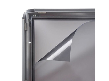 EUROPEL Cadre porte-affiche premium, A5, 20 mm, argent