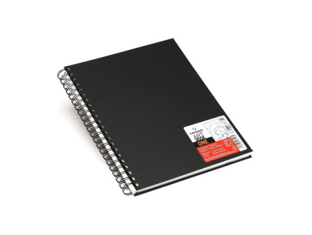 CANSON Carnet esquisse ARTBOOK ONE, 216 x 279 mm, noir