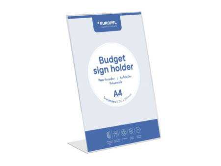 EUROPEL Porte-visuel Budget, A5, droit