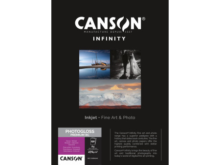 CANSON INFINITY Papier photo 'PhotoGloss Premium RC', A4